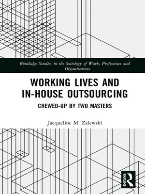 cover image of Working Lives and in-House Outsourcing